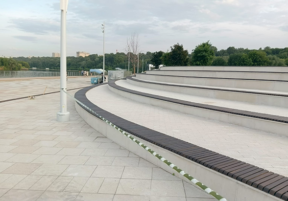Устройство двух амфитеатров Парк Коломенское