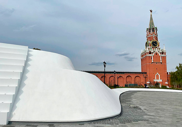 Новый сквер Московского Кремля