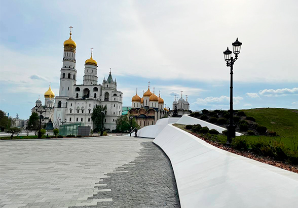 Новый сквер Московского Кремля